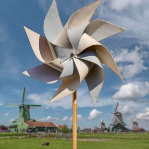 Papieren windmolen