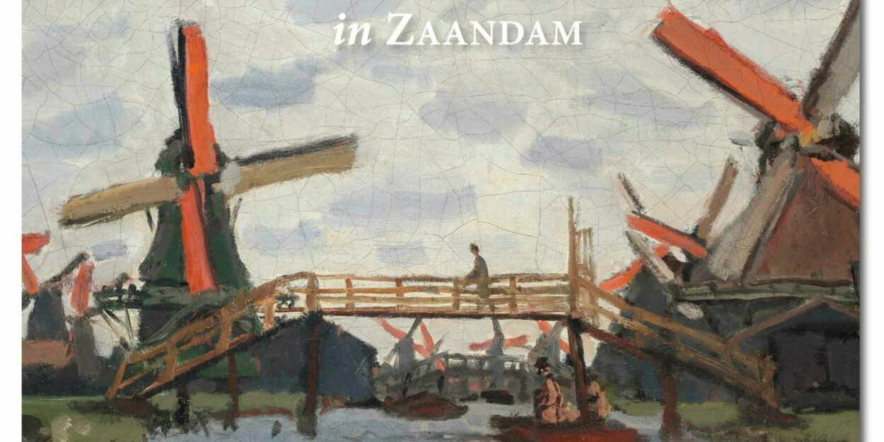 Cover boek Claude Monet in Zaandam