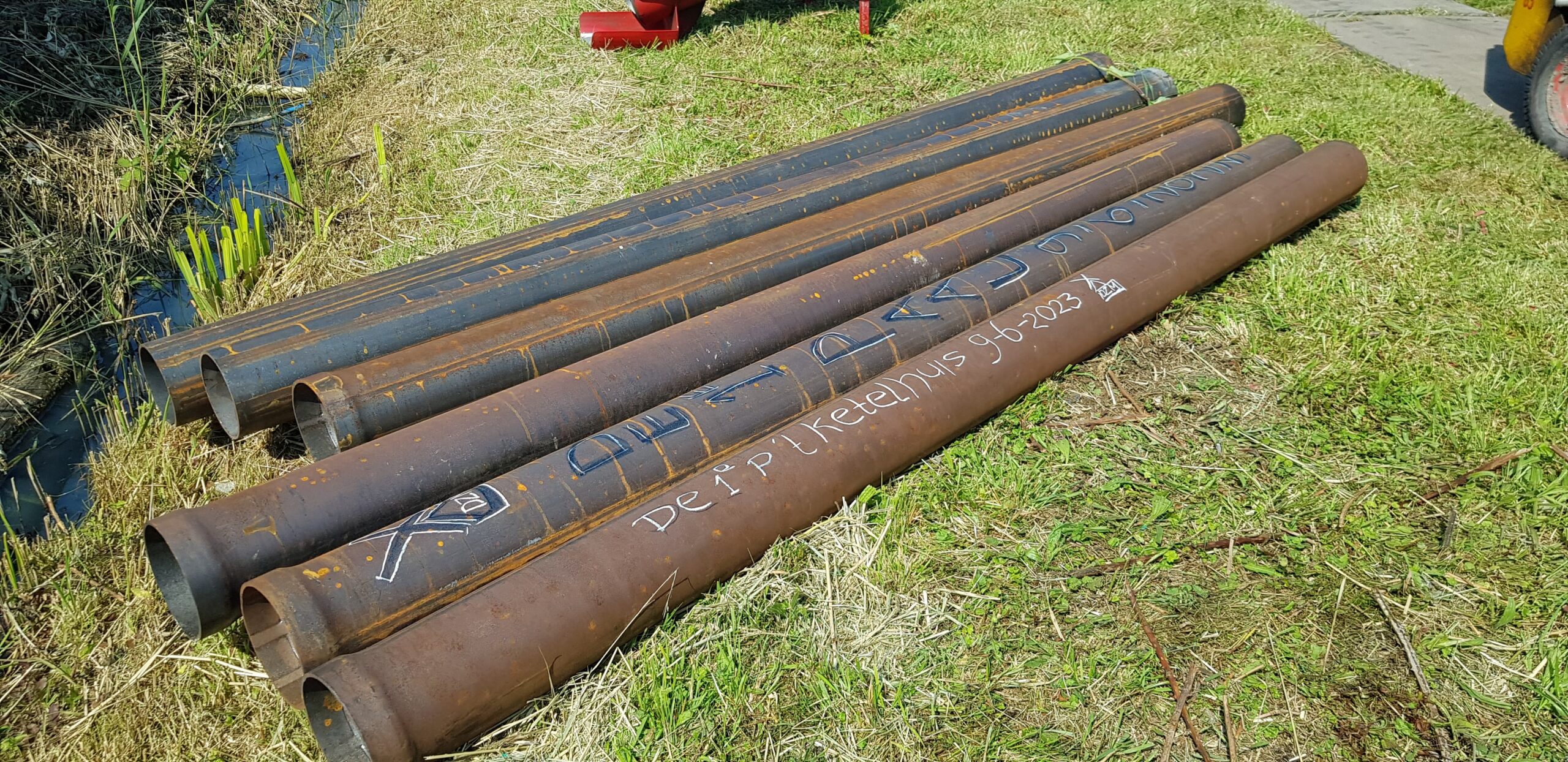 Slaan eerste paal ketelhuis 9-6-24 (4)