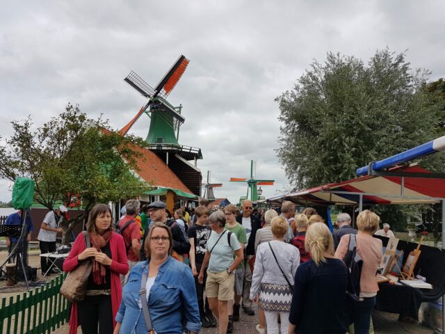 Drukte op de Schans